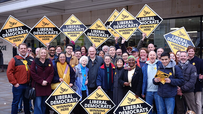 sir ed davey and camden liberal democrats