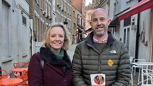 PPC Katie Mansfield and Aimery de Malet Roquefort